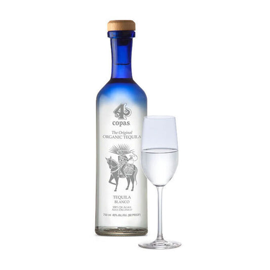 4 Copas Organic Blanco Tequila 750mL